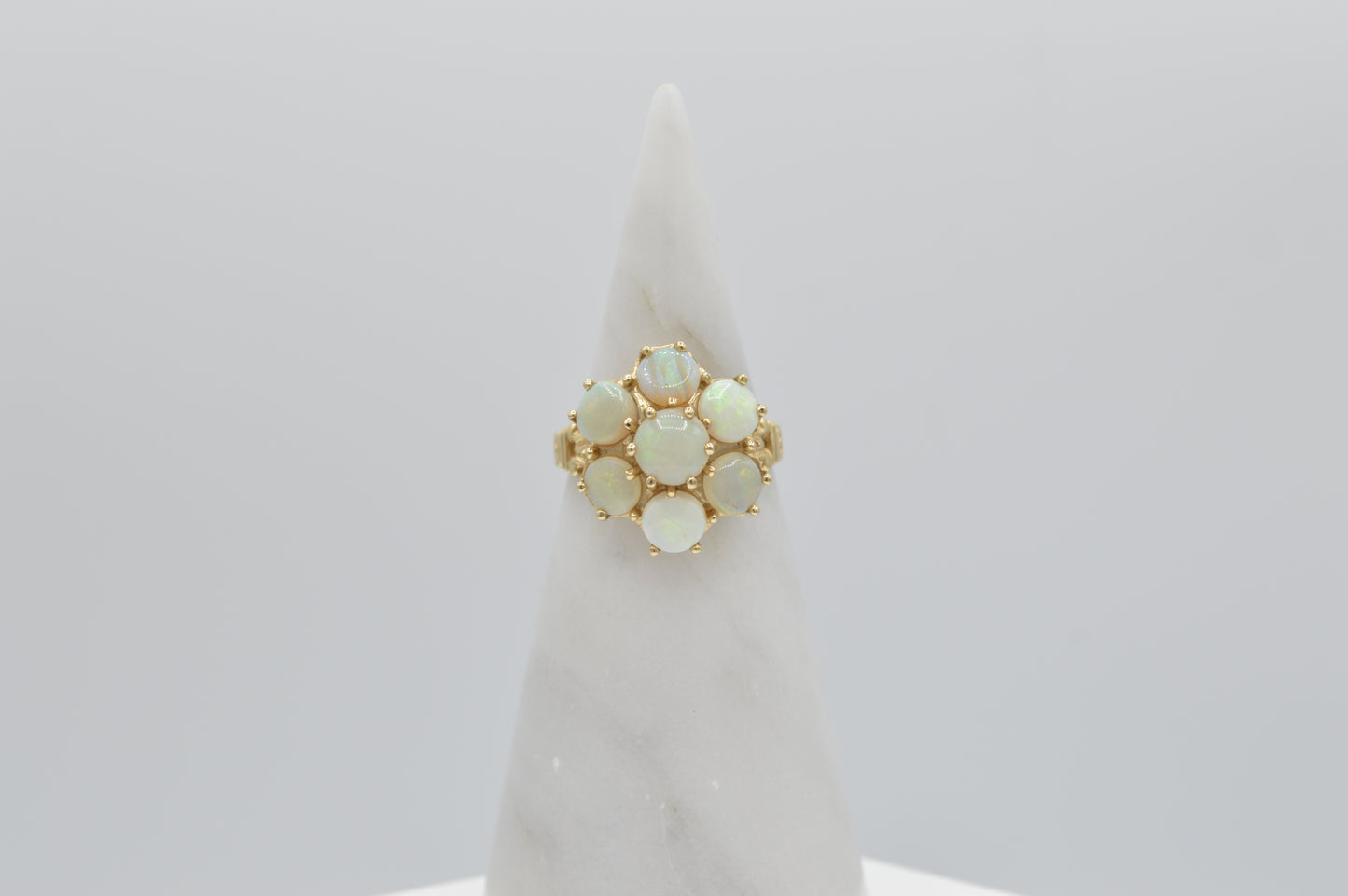 Flower Opal Ring