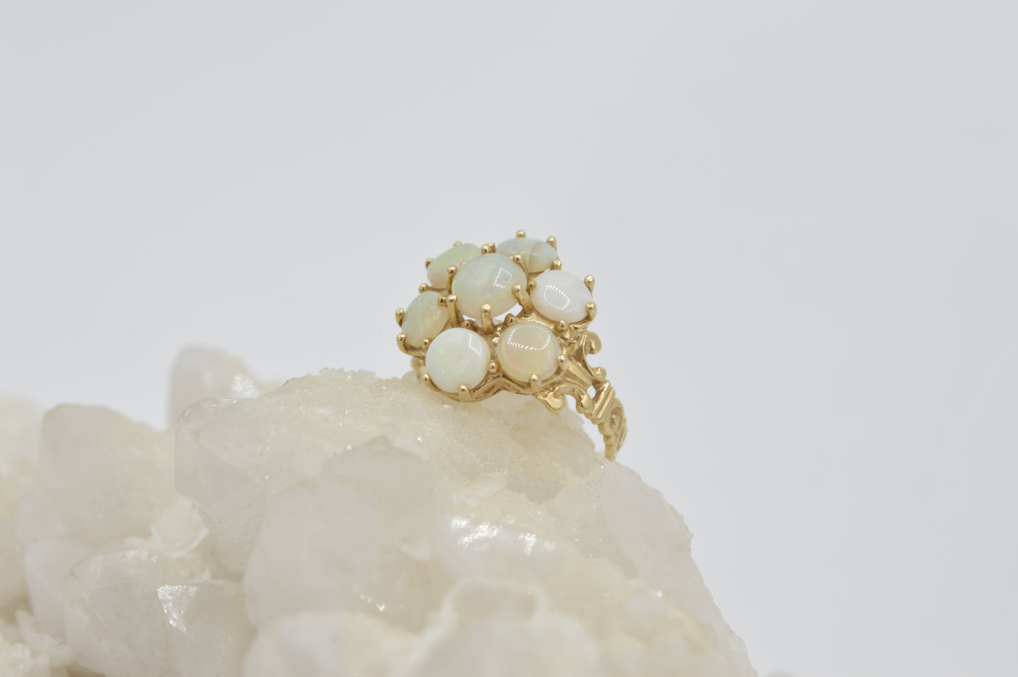 Flower Opal Ring