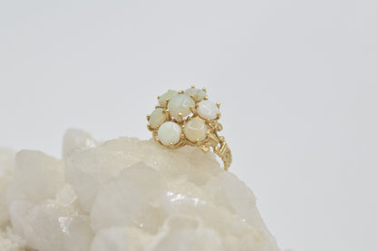 Flower Opal Ring