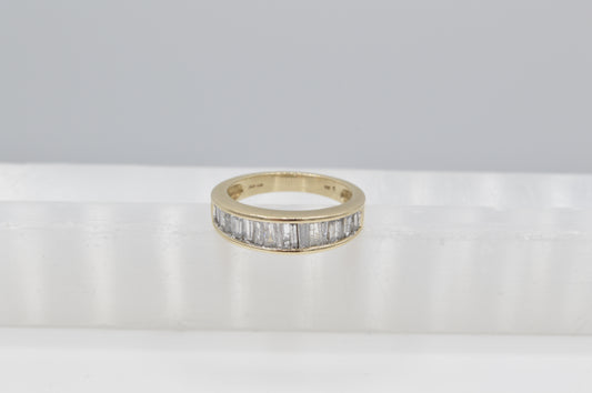 Baguette Diamond Band