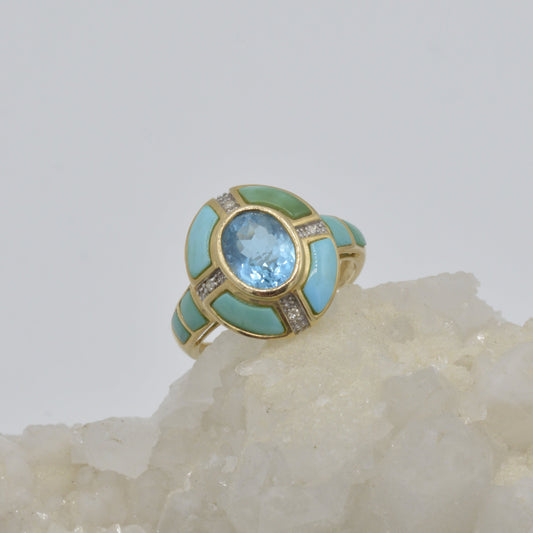 Aphrodite Ring, 14k