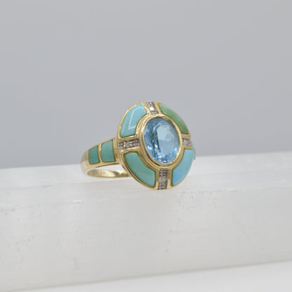 Aphrodite Ring, 14k