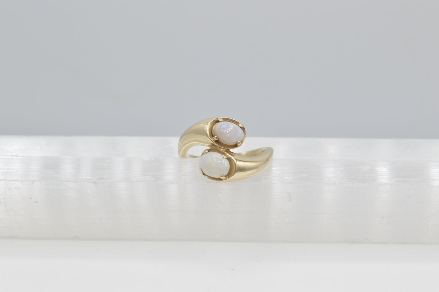 Opal Bypass Ring, 14k